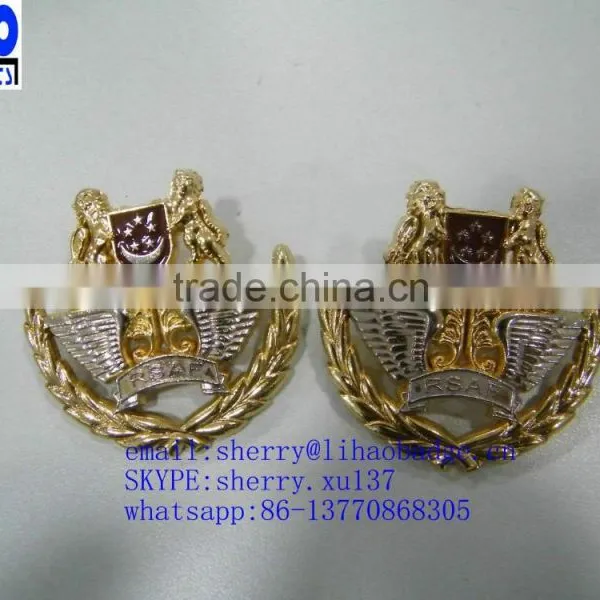 Custom Metal Army Cap Badge,navy Officer Cap Badge photo-3