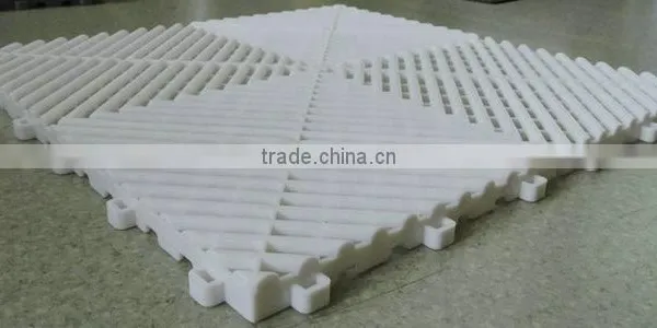 Hot Sell Dewatering Reduce Noise Antiskidding PP Mat For Garage photo-3