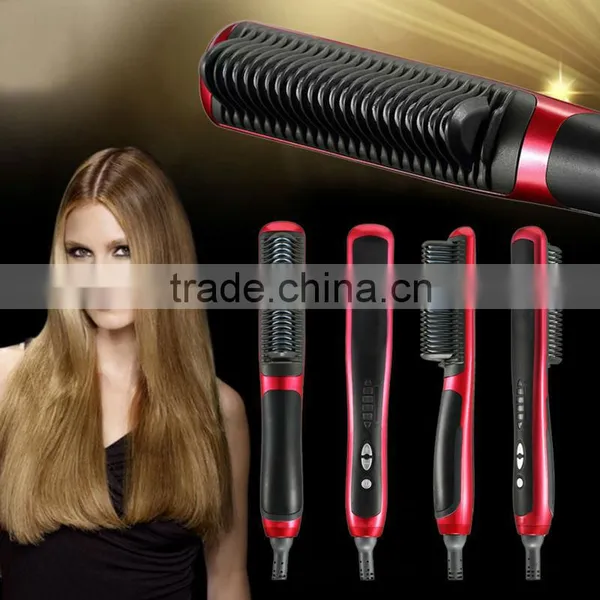 Negative Iron Electric 3 In 1 Mutil Function Hair Straightener And Curler photo-4