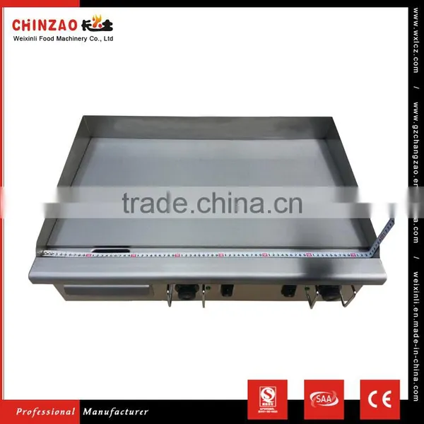 Zhejiang Stainless Steel Paster Griddle Fast Food Griddle Teppanyaki Griddle