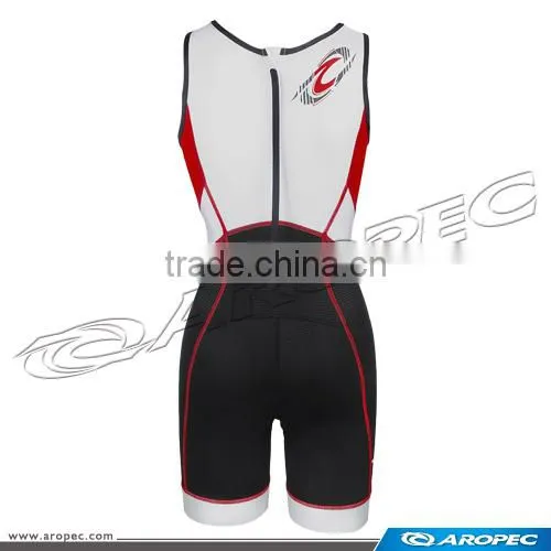 Tri Compress TX-1 Man Triathlon Compression Back Zipper Lycra Suit photo-2