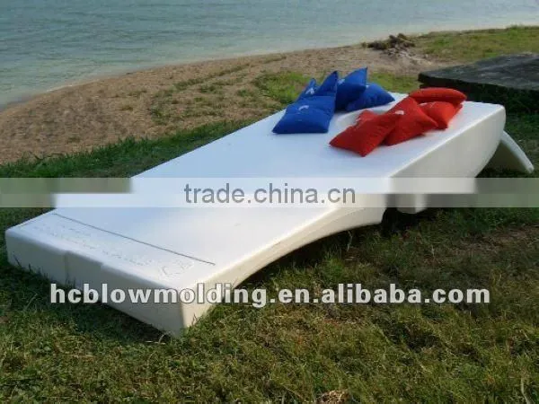OEM Blow Molding Plastic PE Pontoon, Pontoon Boat Fishing HDPE Jet Ski Floating Dock