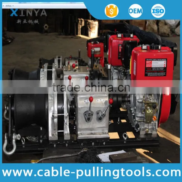 5 Ton Belt Driven Speedy Diesel Cable Powered Winch photo-2