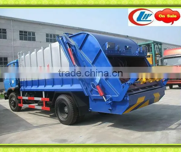 CLW garbage compactor truck,rear lift garbage truck,garbage refuse compactor truck