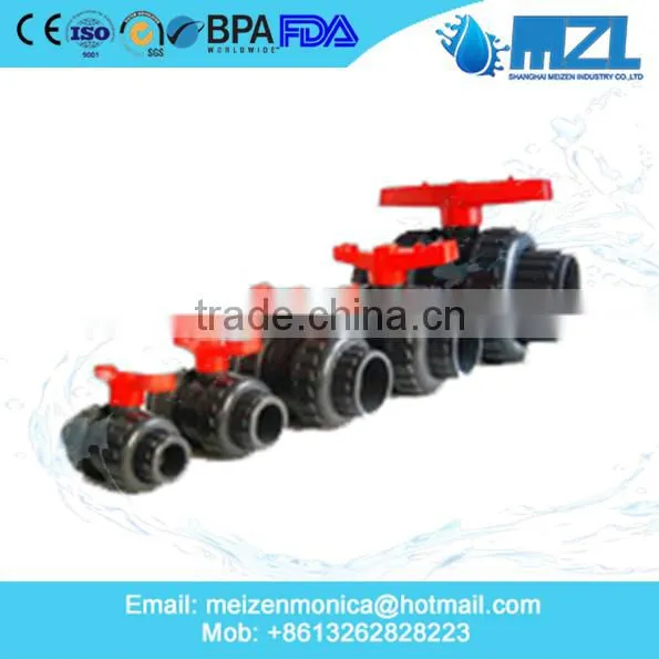 Upvc Double Union Ball Alve Pvc Ball Valve for Best Sale photo-2