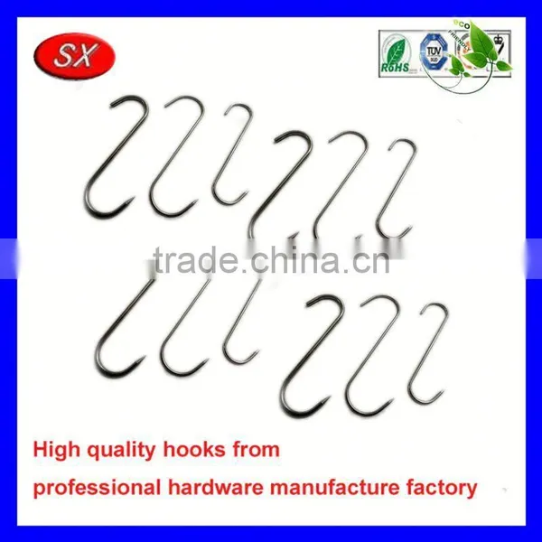 Customized Bend Forming Brass S Shaped Hooks photo-4