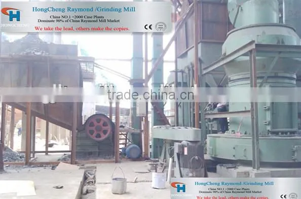 Eco-friendly Dust-free Calcite / Bauxite / Coal / Petrol Coke / Gypsum / Slag Powder Making Raymond Mill Grinder Machine photo-4