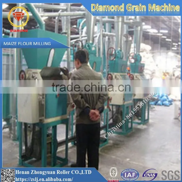 Full Set 100TPD Maize Milling Machine,maize Flour Milling Machine for Sale photo-5