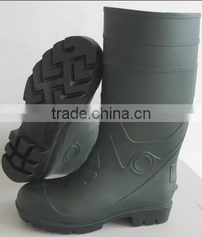 2017 Hot Industry PVC Work Safety Boots, Steel Cap Working Boots photo-3