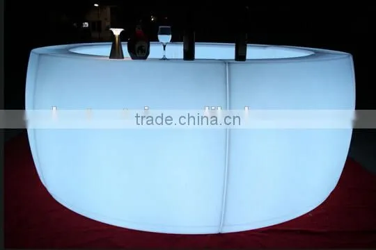 Illuminatedled Bar Furniture -set/ Led Bar Counter With Multicolor photo-2