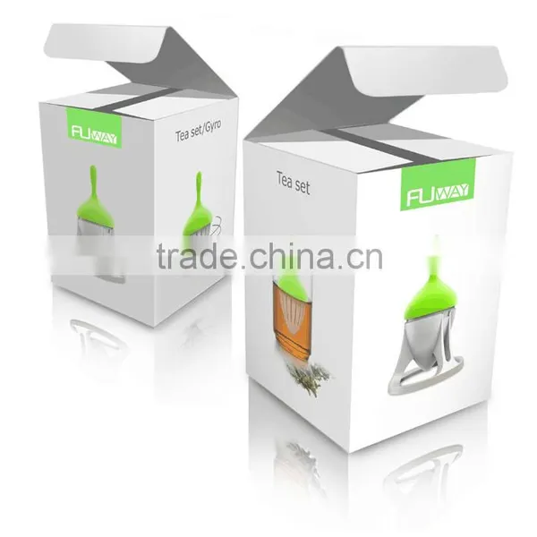Original Design Stainless Steel Food Grade Silicone Creative Gifts Tea Filter Gyro Design Tea Strainer photo-6