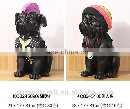 Rock Style French Bulldogs Resin Custom Engligh Bulldogs photo-3
