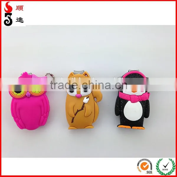 Promotion Gifts 3D Animal Blue Owl Funny Nail Clippers photo-3
