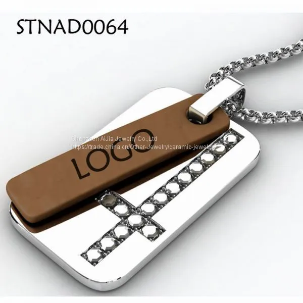 Birthday Gift Stainless Steel Pendant For Men As Accessory photo-2