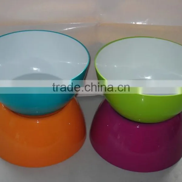 Plastic Colored Salad Bowl Plastic Cereal Bowls photo-4