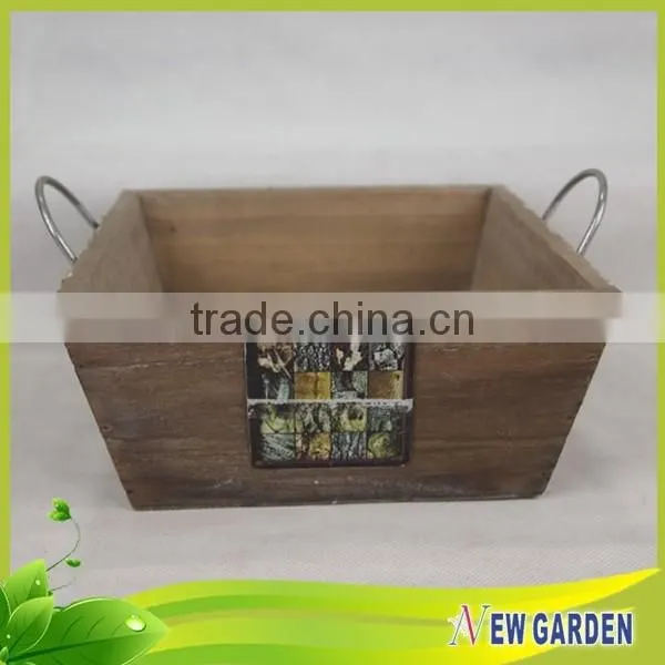 2015 Trending Hot Products Round Flower Pot Molds/Barrel Shape Flower Pot photo-2