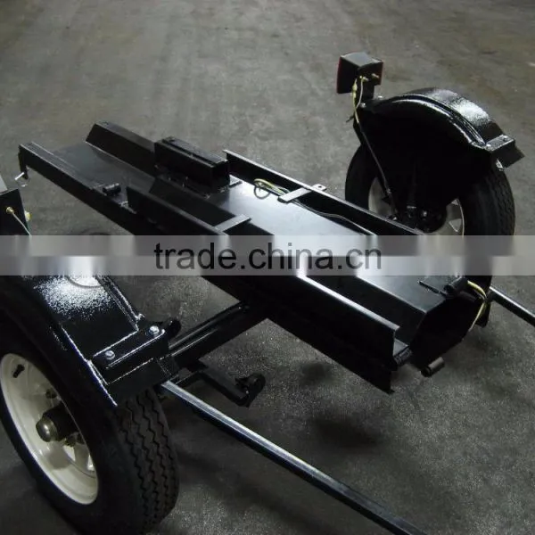Collapsible Motorcycle Carrier Trailer With Single Wheel photo-3