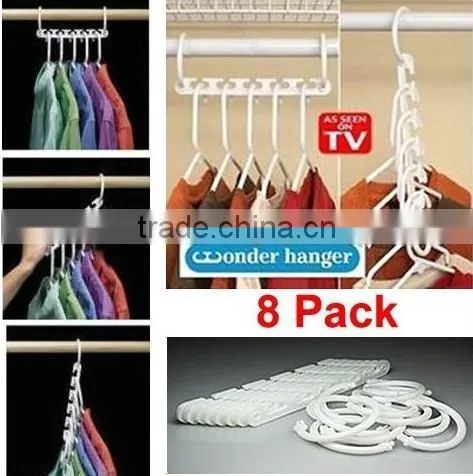 8pcs Multifunctional Closet Space Saving Wonder Hanger photo-2