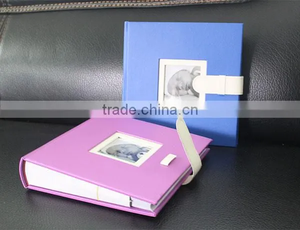 PU Wrap Cover 10x10 Photo Album 200 Photos Hold Album photo-3