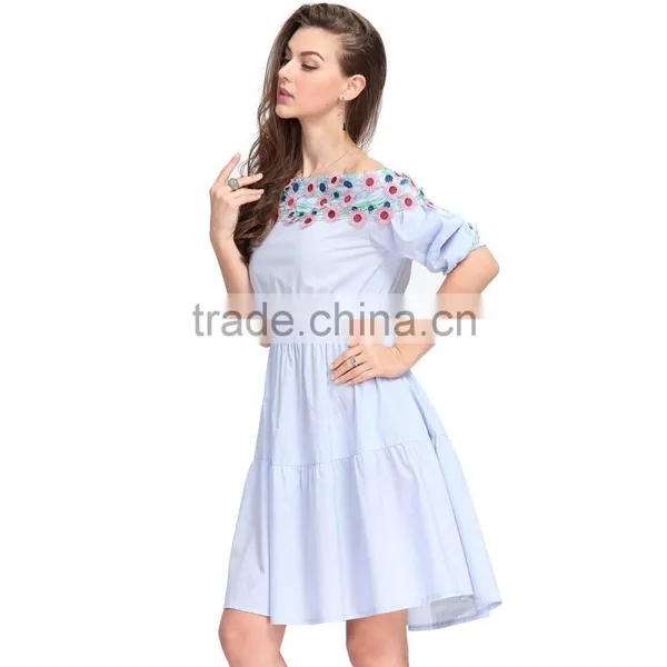 Custom Smart Casual Cold Shoulder Woman Club Fashion In Style Hot Dress photo-5
