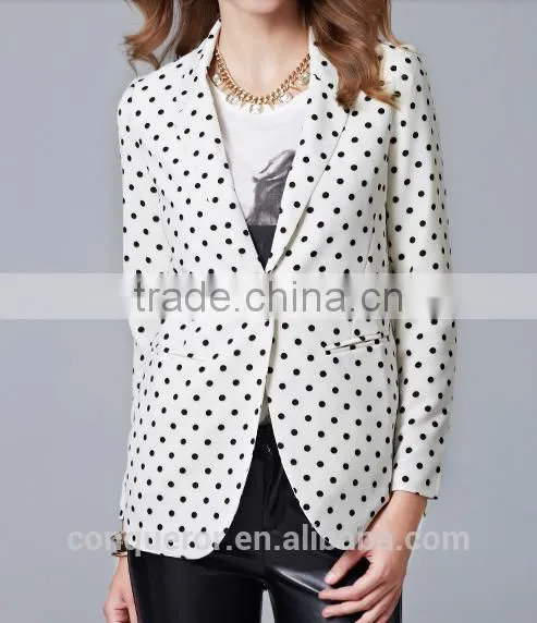 Dot Fashion Office Suits 2015 New Style Women Suit WMSU201501 photo-2