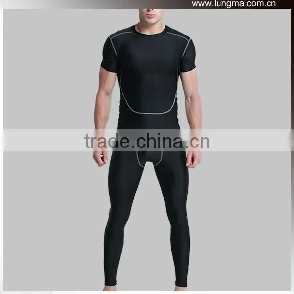 Mens/Womens Compression Shirts&Tights Rashguard For Running Sports photo-4