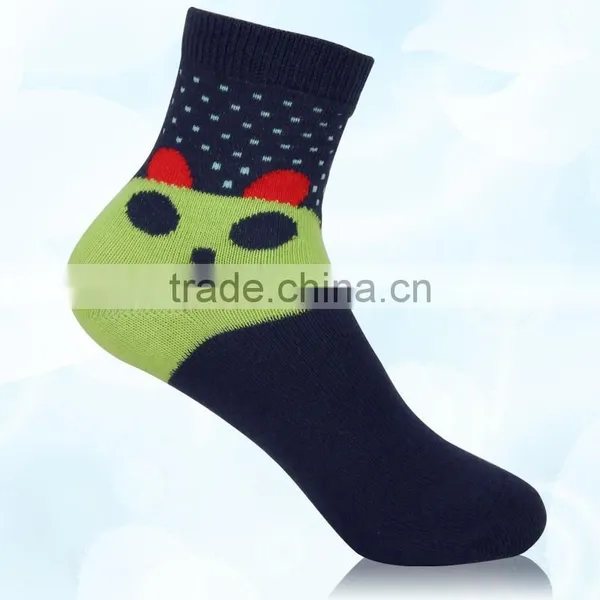 Color Cartoon New Born Baby Cotton Sock photo-3
