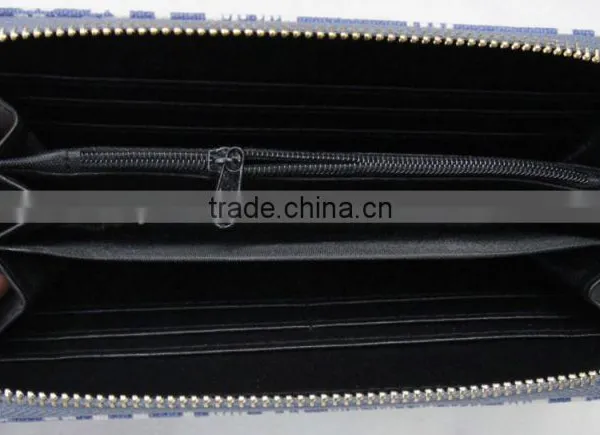 Fashion Lady New Vogue Cotton Zipper Canvas Wallet photo-3