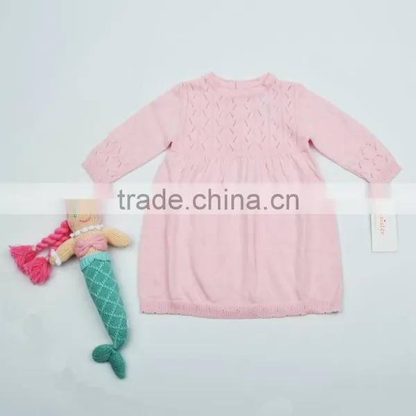 fashion crochet dress Toddler Baby Girls Dresses