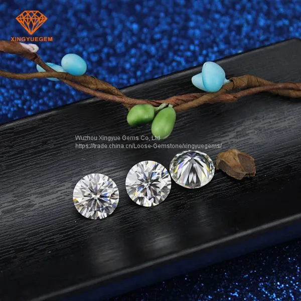 Cheapest High Quality China Synthetic 2 Carat Loose Moissanite Forever Brilliant
