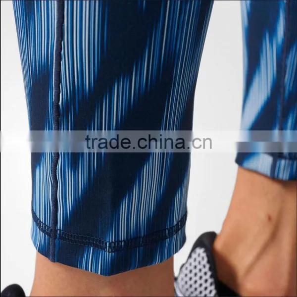 Hot Sale Patterned Leggings Womens Athletic Fitness Yoga Pants Womens photo-4