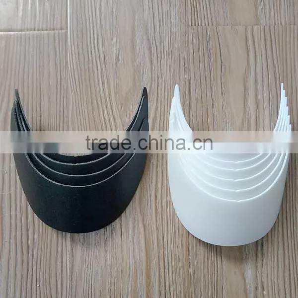 Professional cap plastic visor