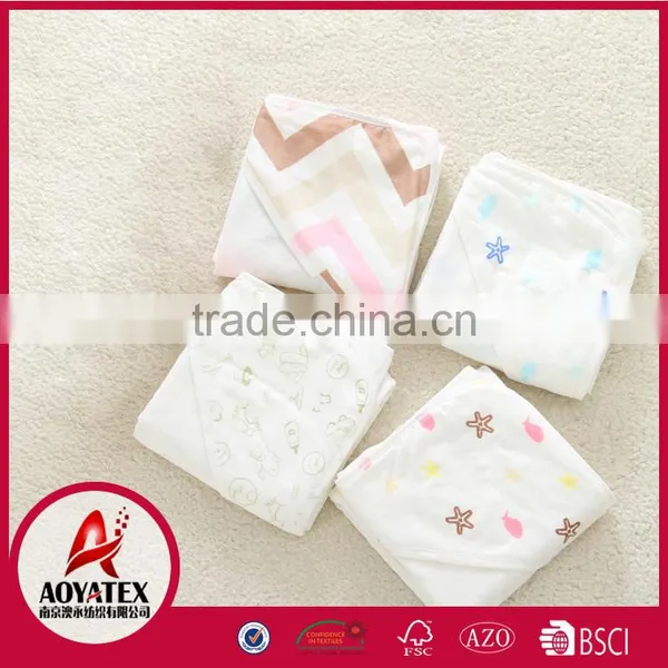 Promotion Soft Organic Muslin Softextile Baby Swaddle Blanket photo-2