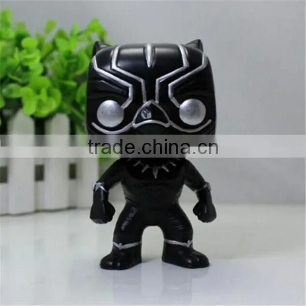 (Top) Hot Movie Captain America 3 Action Figures, POP Figure Black Panther, PVC Figures Wholesale Price photo-2