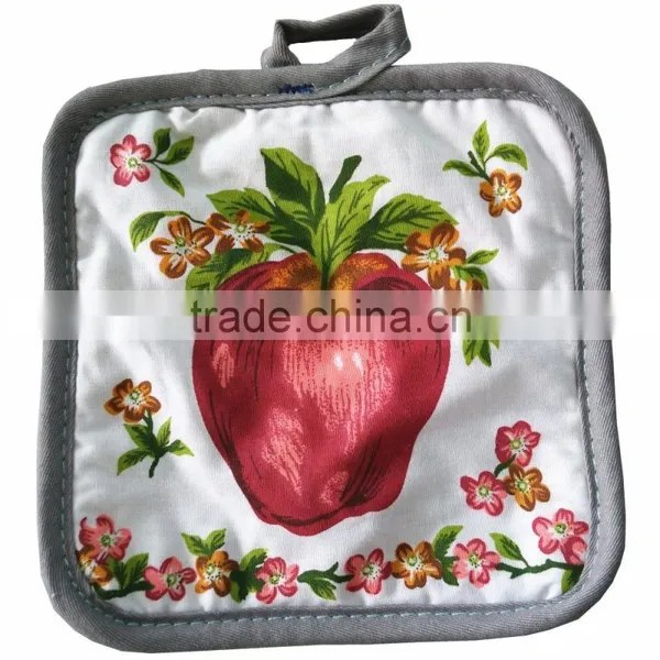 Online Shopping 100% Cotton Potholders Stock For Promotion