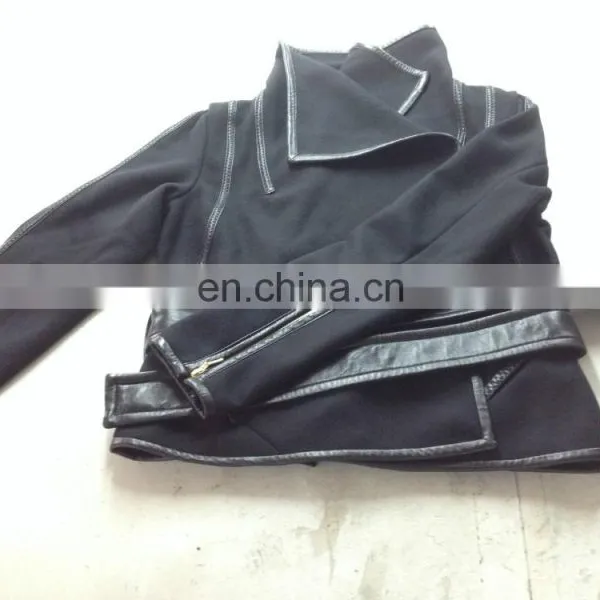 Ladies Lamb Leather Edhe Fold Jacked