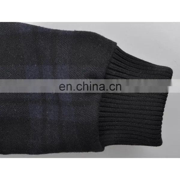Classic Men Customized Diamond Lined Wool Coats photo-4
