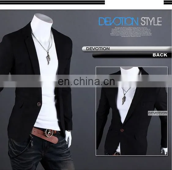 2017 Latest Fashion Western Formal Wear For Men Six Color Casual Slim Fit One Button Suit Blazer Coat Jackets photo-6