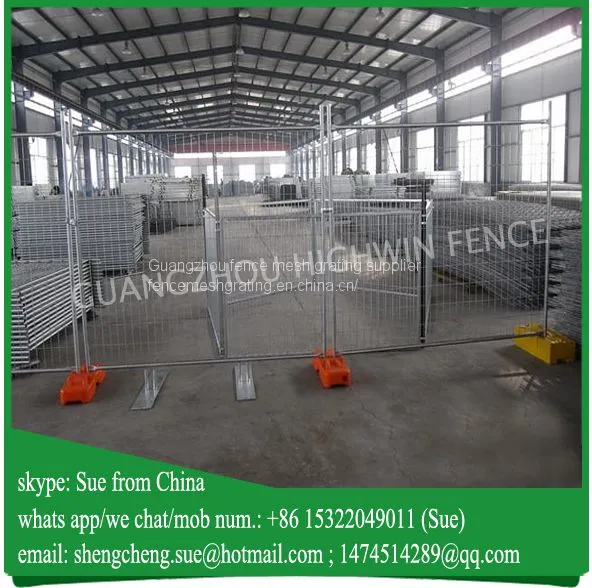 Construction Site Used Temporary Fence Panel 2.1m x 2.4m photo-2