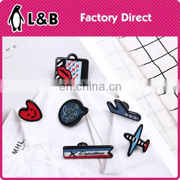 2017 Chinese Fashion Wholesale Animal Flower Airplane Brooch photo-2
