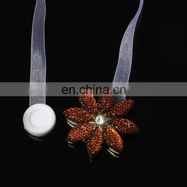 Fashion Quality Rhinestone Magnetic Curtain Buckle photo-2