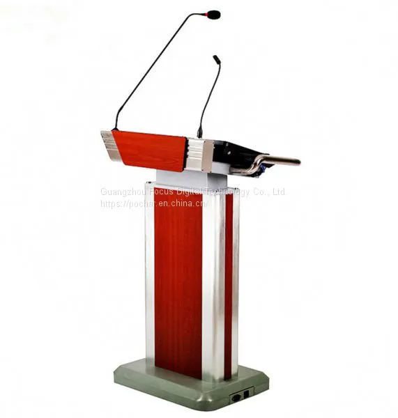 FK535N Slim Body Digital Podium With Writable Screen Aluminum photo-3