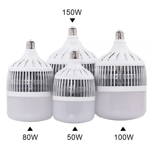 50W 80W 100W 150W High Power Bulb 200V 240V LED Light SMD 2835 Indoor Lighting Lamp for Warehouse Factory photo-2