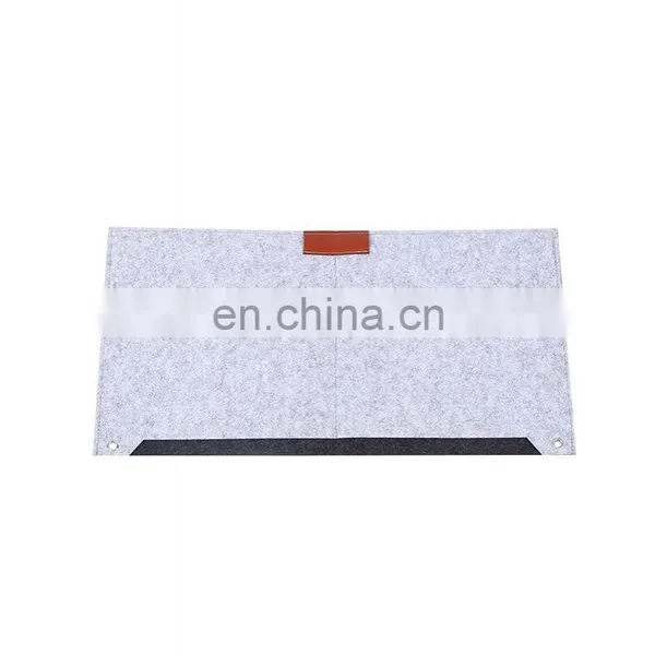 Amazon Hot Sale Long Mouse Felt Pad Computer Desk Mat Non-slip Hand Pad photo-2