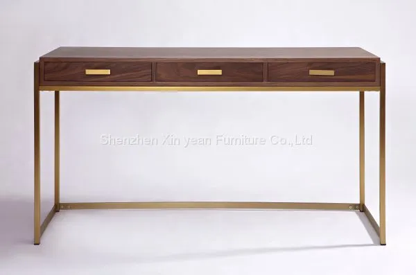Danish Design Wooden Office Desk With 3 Drawer