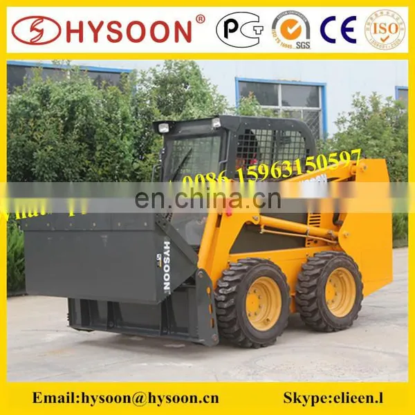 Utility Chinese Hysoon Skid Steer Loader 700kg photo-2