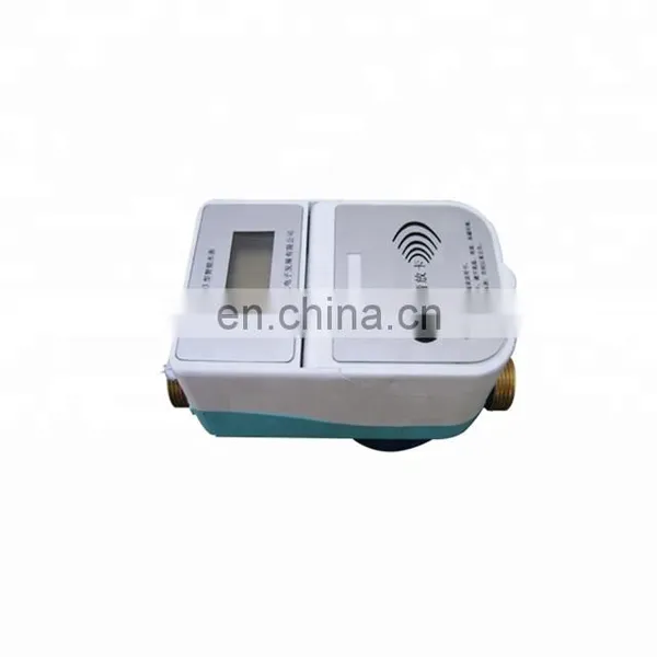 TF RFID Card Prepaid Electric Hot Water Meter Remote Control for Measuring Drinking Water System