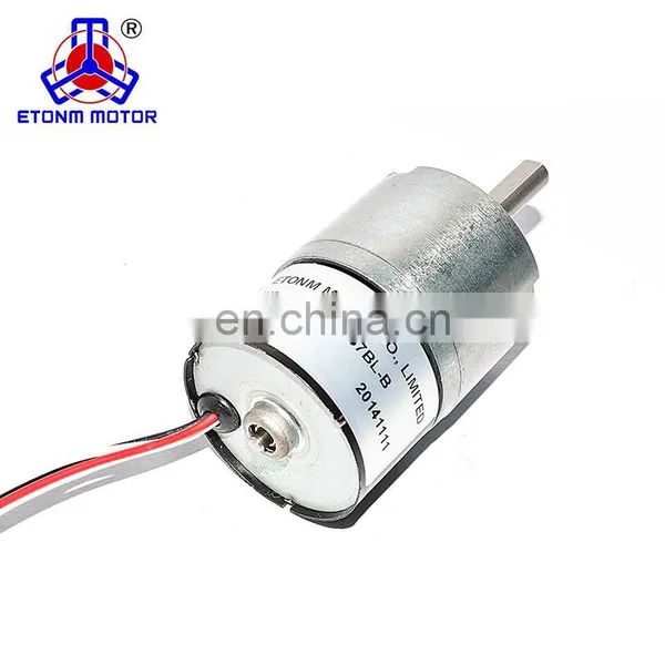 ET-SGM37BL-B 37mm 3.7RPM-300RPM 24V Micro Brushless DC Spur Gear Motor 0.6kg - 35kg photo-5