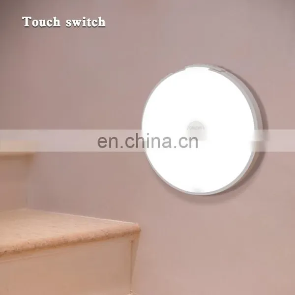 3W LED Round Sensor Light With Sticker Motion Night Light For Home Decor Cabinet Corridor photo-5