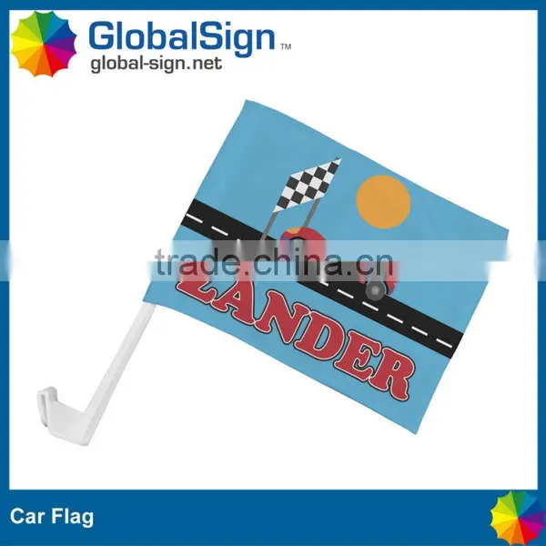 Best Selling Car Flags With Good Quality From Shanghai GlobalSign photo-5